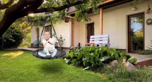 Huśtawka SunActive Huśtawka Bocianie Gniazdo Ogrodowa Wisząca Bujana 6