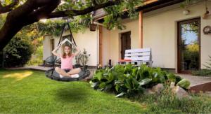 Huśtawka SunActive Huśtawka Bocianie Gniazdo Ogrodowa Wisząca Bujana 7