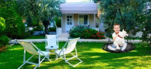 Huśtawka SunActive Huśtawka Bocianie Gniazdo Ogrodowa Wisząca Bujana 8