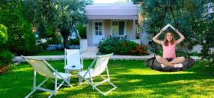 Huśtawka SunActive Huśtawka Bocianie Gniazdo Ogrodowa Wisząca Bujana 9