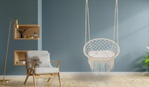 SunActive Fotel Huśtawka Wisząca Gniazdo Ogrodowy PODUSZKA 3