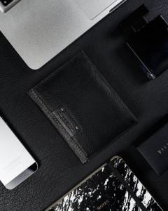 Ronaldo Duży skórzany czarny portfel męski RFID Ronaldo NoSize 2