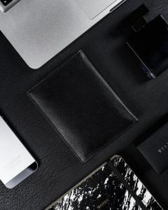 Ronaldo Duży skórzany czarny portfel męski RFID Ronaldo NoSize 4