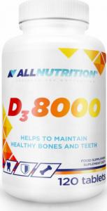 ALLNUTRITION Allnutrition Witamina D3 8000 120 tab odporność 1