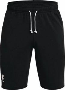 Under Armour Krótkie Spodenki Sportowe Męskie Under Armour Rival Terry Czarny 1