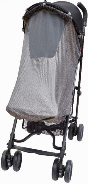 Skip Hop Przeciwsłoneczna osłona UV do wózka Silver (879674024939) 3