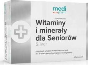 WELLMEDICA Medi Pharm Witaminy i minerały dla Seniorów Silver 60 tabletek 1