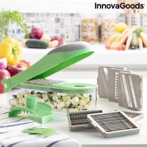 InnovaGoods Krajalnica do Warzyw, Szatkownica i Tarka z Przepisami i Akcesoriami 7 w 1 Choppie Expert InnovaGoods 1