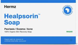 Hermz Organiczne czarne mydło afrykańskie z certyfikatem COSMOS do wrażliwej skóry Hermz NoSize 3