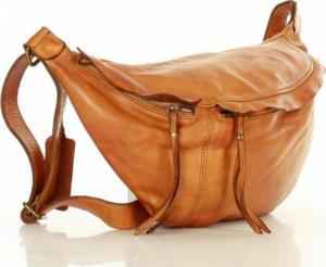 Marco Mazzini handmade Uniwersalna torebka nerka półksiężyc crossbody runway - skóra naturalna Marco Mazzini camel NoSize 1