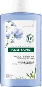 PIERRE FABRE DERMO-COSMETIC Pierre Fabre KLORANE, szampon z organicznym lnem 400 ml 1