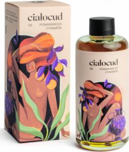 Flagolie Flagolie Ciałocud Pomarańcza z cynamonem, olejek myjący 200 ml 1