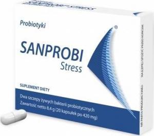 Sanprobi Sp.zo.o Sp.k Sanprobi SANPROBI Stres, probiotyk 20 kapsułek 1