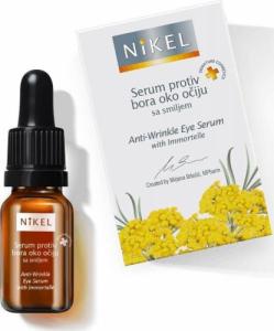 Nikel NIKEL, Przeciwzmarszczkowe serum pod oczy z kwiatem Imortelle, 10ml 1
