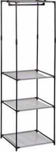 Bigbuy Home Szafa Czarny Szary Materiał Żelazo polipropylen (43,5 x 160 x 50 cm) 1