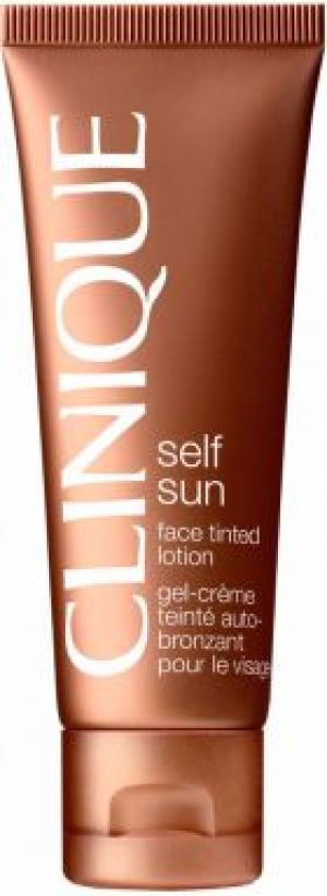 Clinique Self Sun Face Tinted Lotion (W) kremowo-żelowy samoopalacz do twarzy 50ml 1