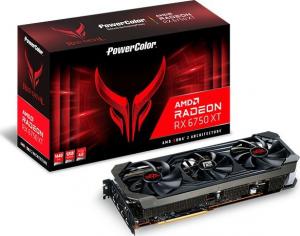 Karta graficzna Power Color Radeon RX 6750 XT Red Devil 12GB GDDR6 (AXRX 6750XT 12GBD6-3DHE/OC) 1