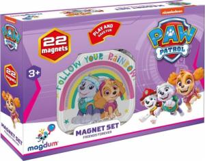 Maksik Magnesy Psi Patrol 22szt Patrol Friends Forever / dziewczynka ML4034-03 6