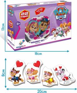 Maksik Magnesy Psi Patrol Happy day ML4034-04 3