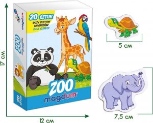 Maksik Magnesy Zoo MV 6032-01 2