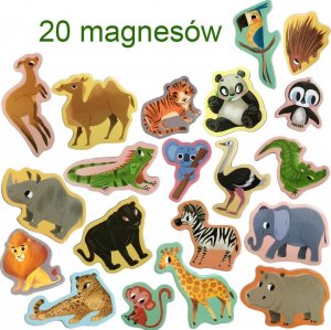 Maksik Magnesy Duże dinozaury MV 6032-06 3