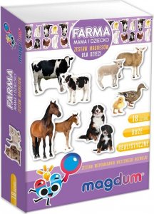 Maksik Magnesy Farma - Mama i dzieci MV 6032-08 2