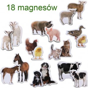 Maksik Magnesy Farma - Mama i dzieci MV 6032-08 3