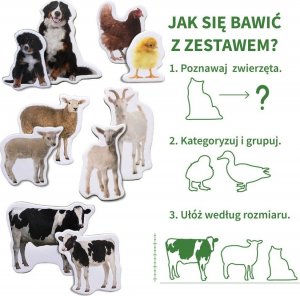 Maksik Magnesy Farma - Mama i dzieci MV 6032-08 6