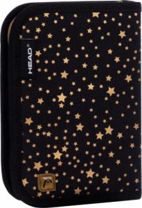 Piórnik Astra Piórnik pojedynczy dwuklapkowy bez wyposażenia HEAD GOLDEN EFFECT MIDNIGHT SKY 2