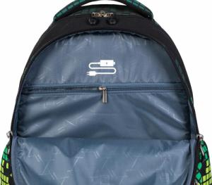 St. Majewski Plecak na kółkach kauczukowych TB1 PIXEL GAMER 9