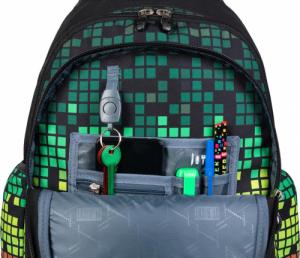 St. Majewski Plecak na kółkach kauczukowych TB1 PIXEL GAMER 10
