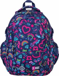 St. Majewski Plecak 4-komorowy BP1 NEON 2