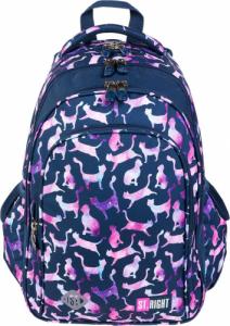 St. Majewski Plecak 4-komorowy STRIGHT BP-58 Kosmiczne Koty 2