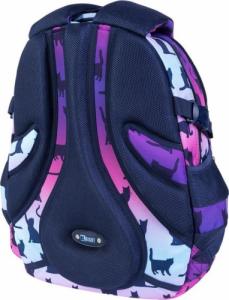 St. Majewski Plecak 4-komorowy ST.RIGHT BP-01 Night cats 2