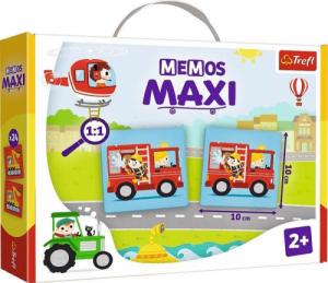 Trefl Gra edukacyjna dla dzieci Memos maxi Pojazdy 02267 Trefl 1