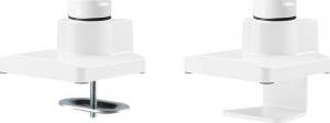 Neomounts Uchwyt biurkowy na 2 monitory 10" - 32" (NM-D775DXWHITE) 2