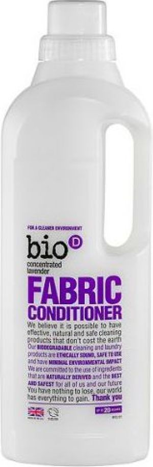 Płyn do płukania Bio-D Ekologiczny płyn do płukania tkanin, Lawendowy 1 litr (BIO06394) 1