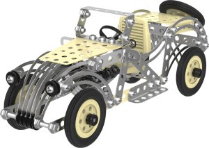 Technok Klocki konstrukcyjne metalowe Retro samochód 284el 4821 TechnoK p10 2