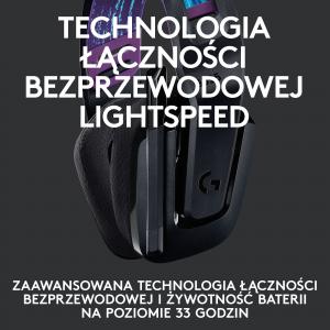 Słuchawki Logitech G535 LIGHTSPEED Czarne (981-000972) 2