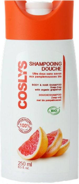 Coslys Ultra delikatny szampon i żel pod prysznic 2 w 1 z grejpfrutem 250ml 1