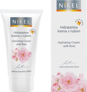 Nikel Nawilżający krem do twarzy z Różą, 50ml 1