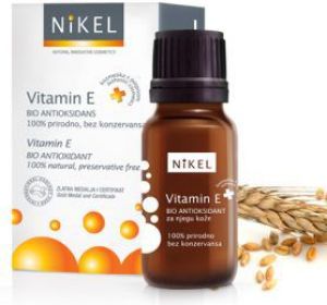 Nikel Witaminowe serum 100% naturalne z witaminą E, 10ml 1