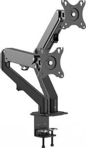 Neomounts Uchwyt biurkowy na 2 monitory 17" - 27" (DS70-700BL2) 7