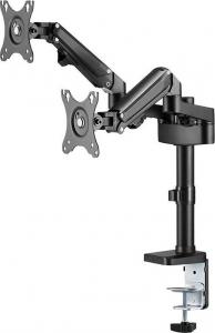 Neomounts Uchwyt biurkowy na 2 monitory 17" - 27" (DS70-750BL2) 3