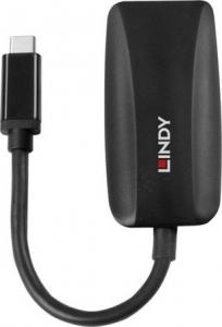Adapter USB Lindy 43337 USB-C - DisplayPort Czarny  (43337) 2
