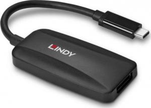Adapter USB Lindy 43337 USB-C - DisplayPort Czarny  (43337) 3