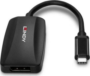 Adapter USB Lindy 43337 USB-C - DisplayPort Czarny  (43337) 5