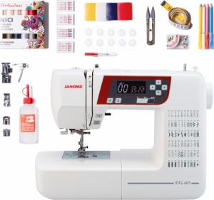 Maszyna do szycia Janome Maszyna do szycia Janome DXL603 + ZESTAW GRATISÓW + KURS ONLINE 1
