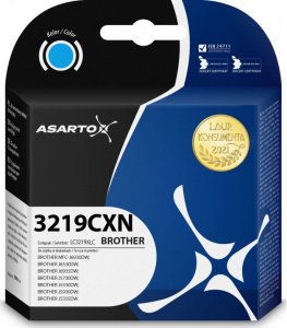 Tusz Asarto Tusz Asarto do Brother 3219CXN | LC3219XLC | 1500 str. | cyan 1