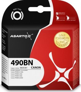 Tusz Asarto Tusz Asarto do Canon 490BN | 0663C001 | 140ml | black 1